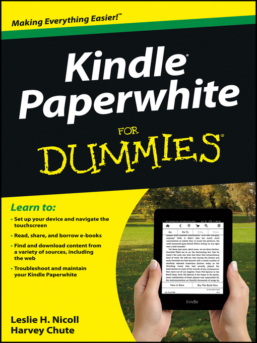 Title details for Kindle Paperwhite For Dummies by Leslie H. Nicoll - Available